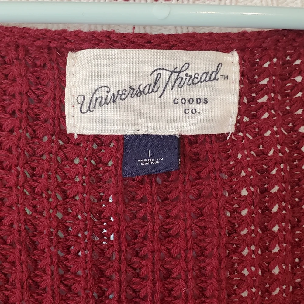 Universal Thread Knit Collegiate Cardigan - Picture 9 of 9
